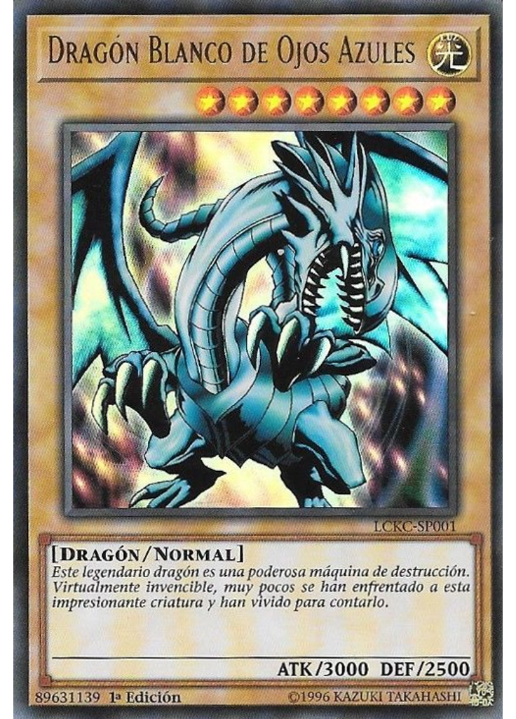 Dragón Blanco de Ojos Azules