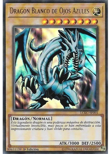 Dragón Blanco de Ojos Azules