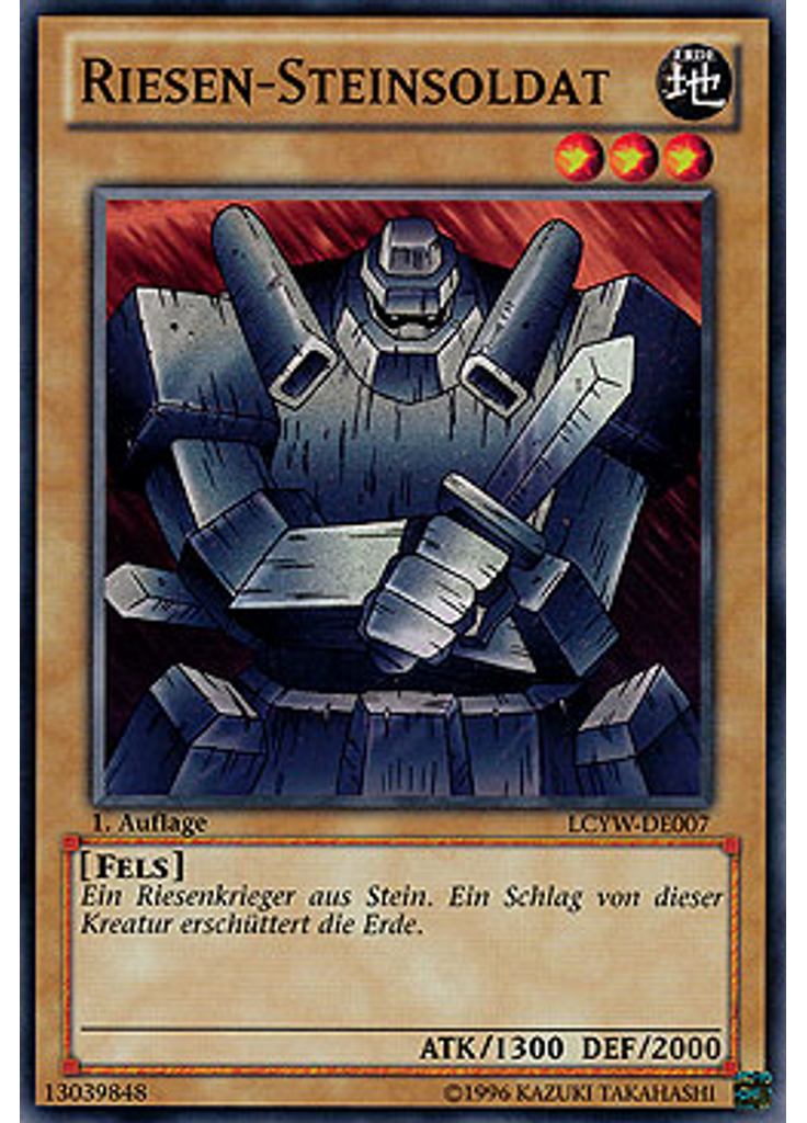 Riesen-Steinsoldat