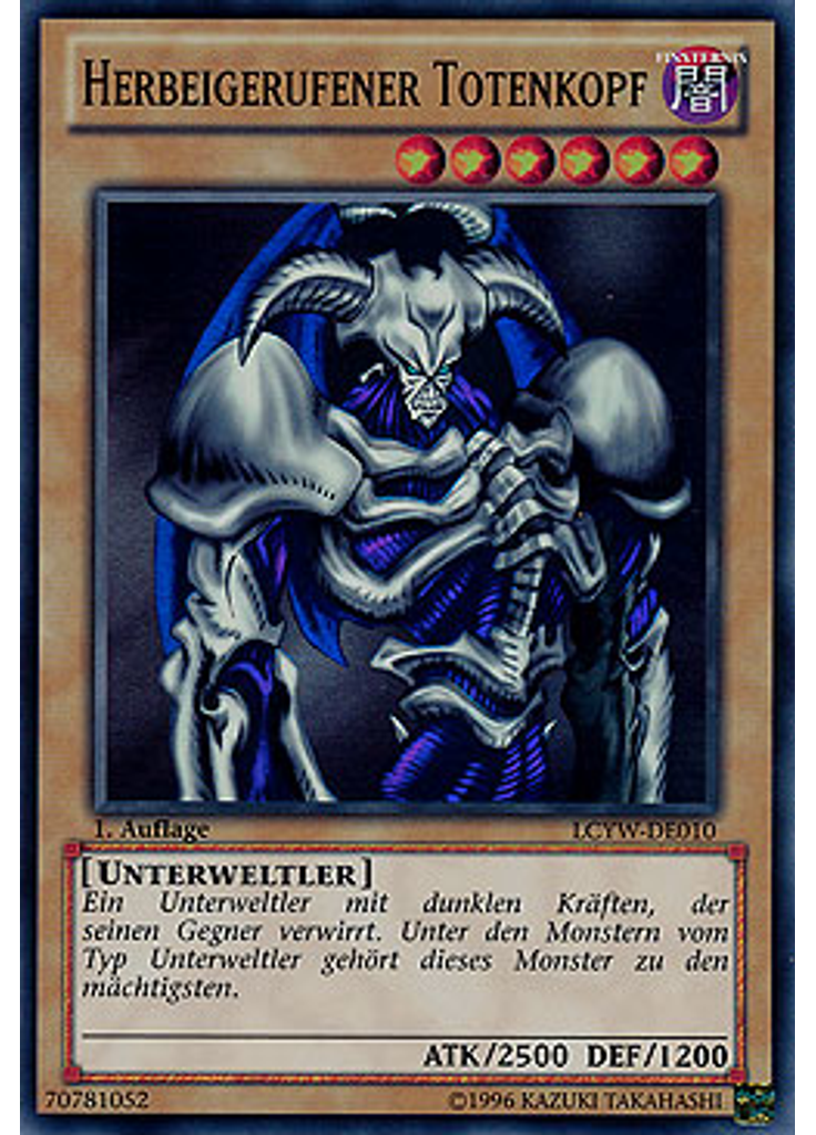 Herbeigerufener Totenkopf