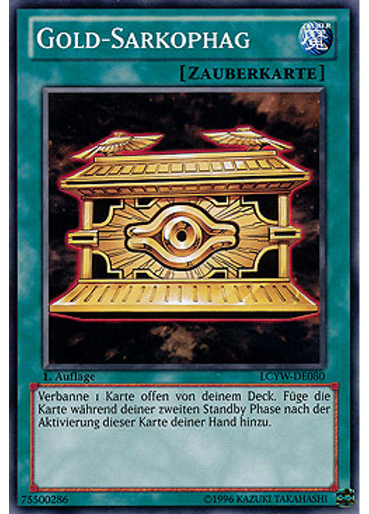 Gold-Sarkophag