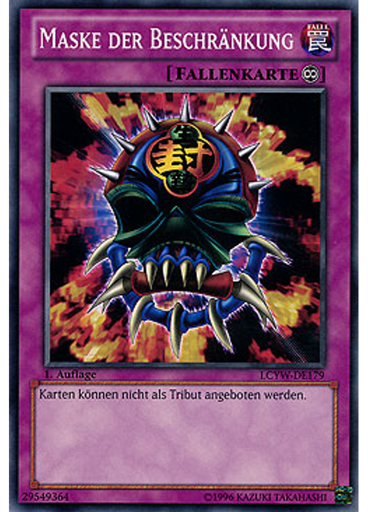 Maske der Beschränkung