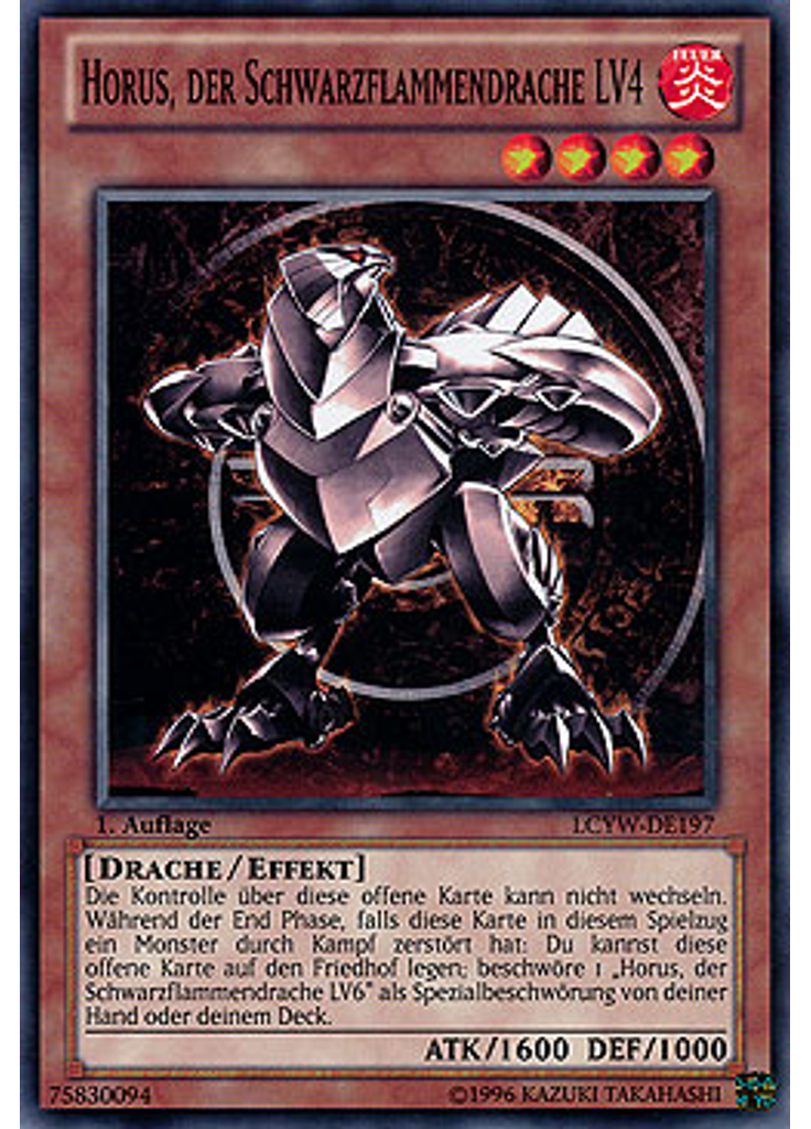 Horus, der Schwarzflammendrache LV4