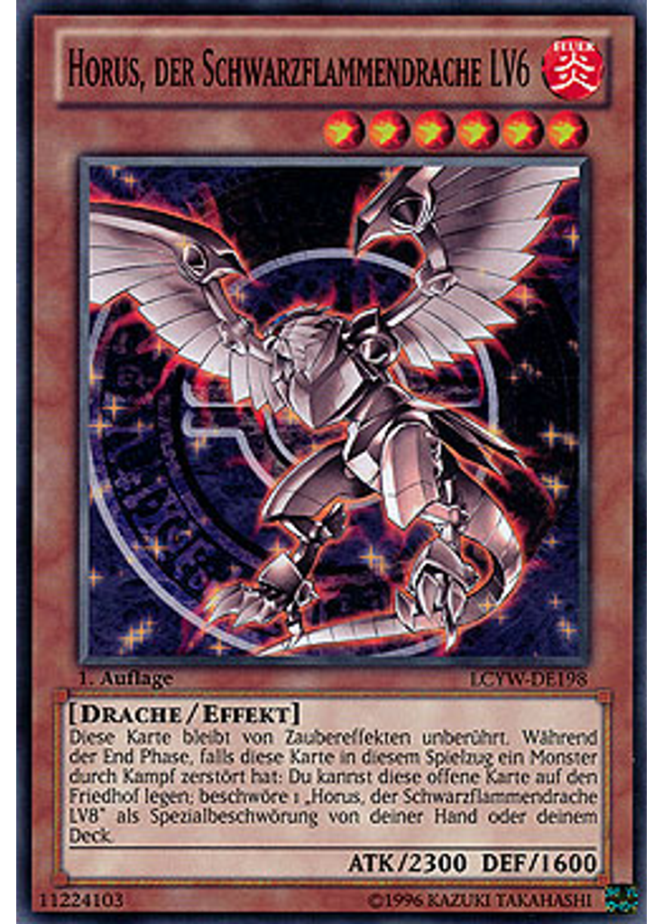 Horus, der Schwarzflammendrache LV6