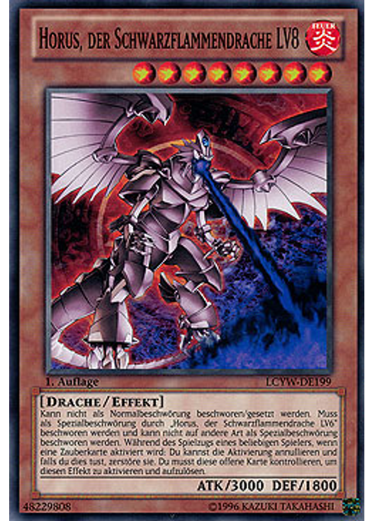 Horus, der Schwarzflammendrache LV8
