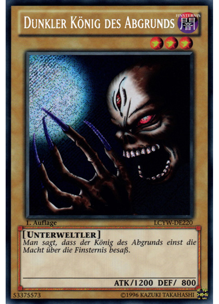 Dunkler König des Abgrunds