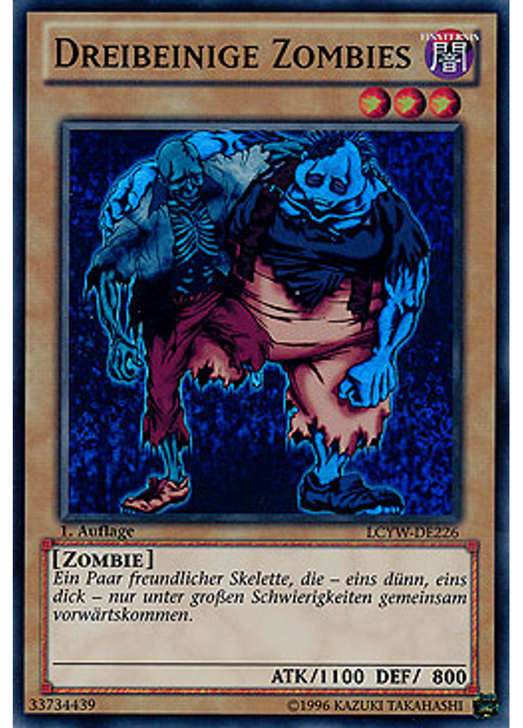 Dreibeinige Zombies
