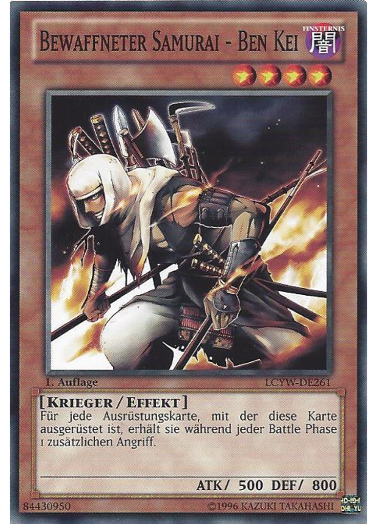 Bewaffneter Samurai - Ben Kei