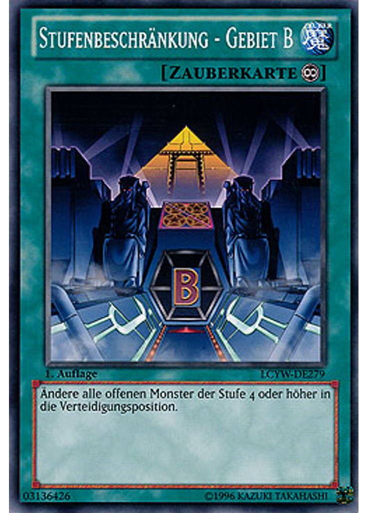 Stufenbeschränkung - Gebiet B