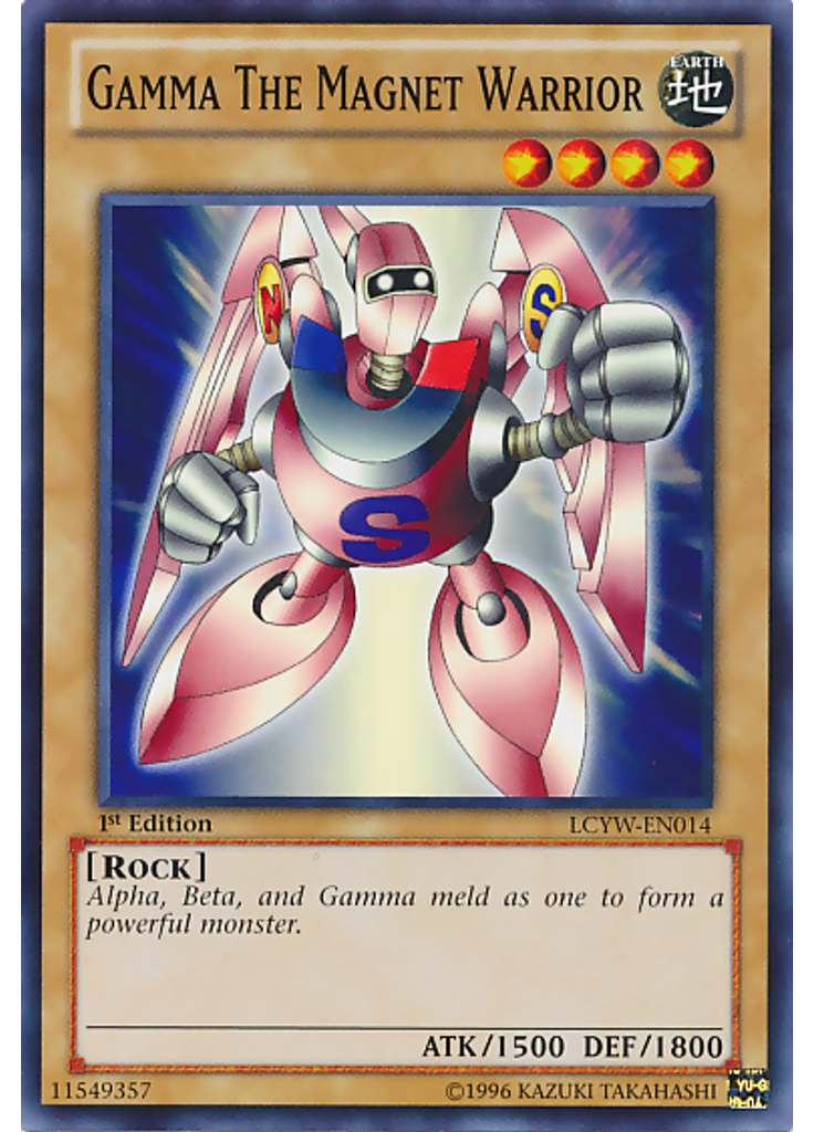 Gamma The Magnet Warrior