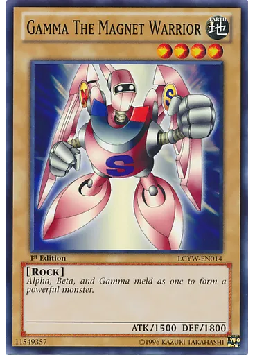 Gamma The Magnet Warrior