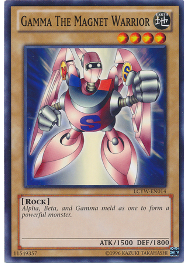 Gamma The Magnet Warrior (Common Unlimited)