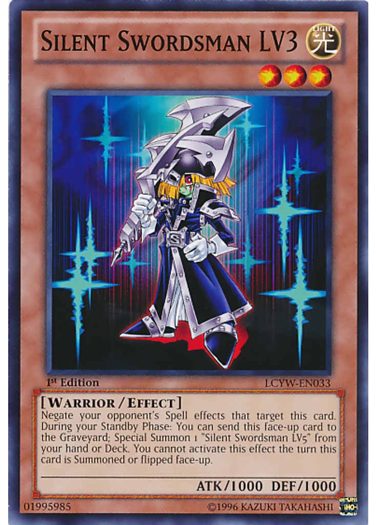 Silent Swordsman LV3