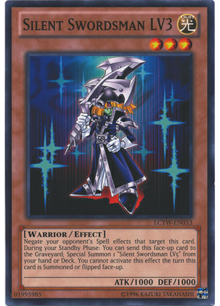 Silent Swordsman LV3 (Common Unlimited)