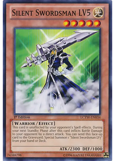 Silent Swordsman LV5