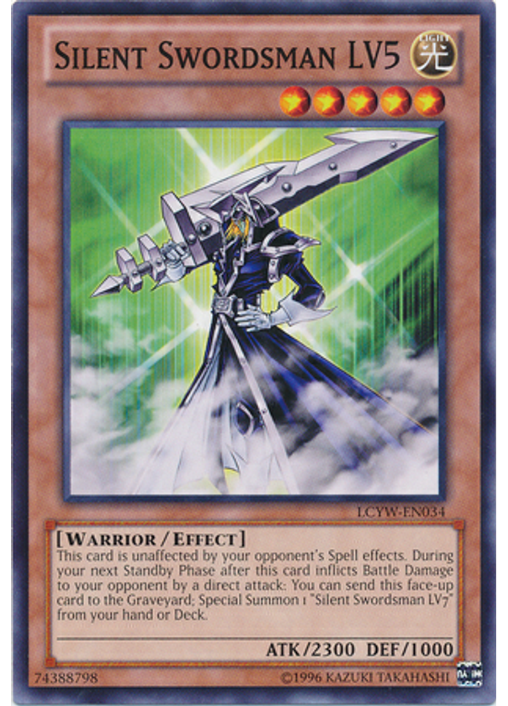 Silent Swordsman LV5 (Common Unlimited)