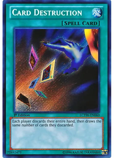 Card Destruction