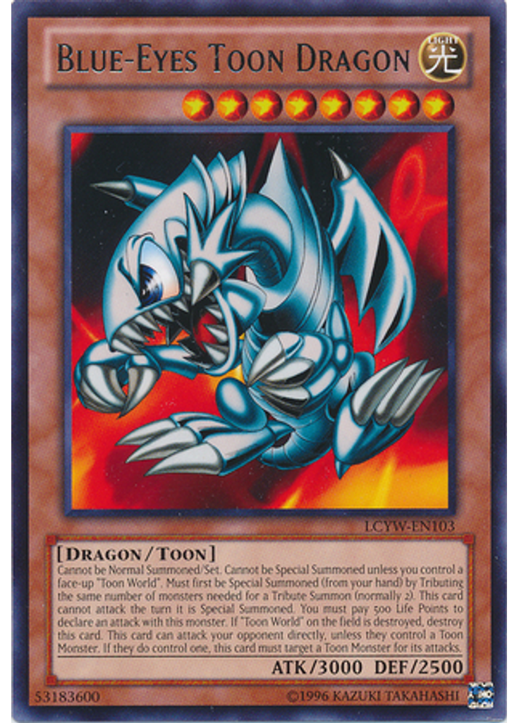 Blue-Eyes Toon Dragon (Rare Unlimited)