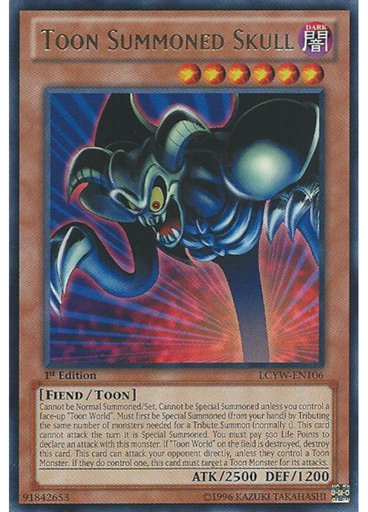Toon Summoned Skull