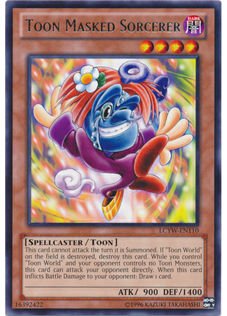 Toon Masked Sorcerer (Rare Unlimited)