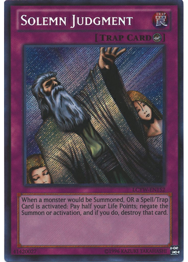 Solemn Judgment (Secret Rare Unlimited)