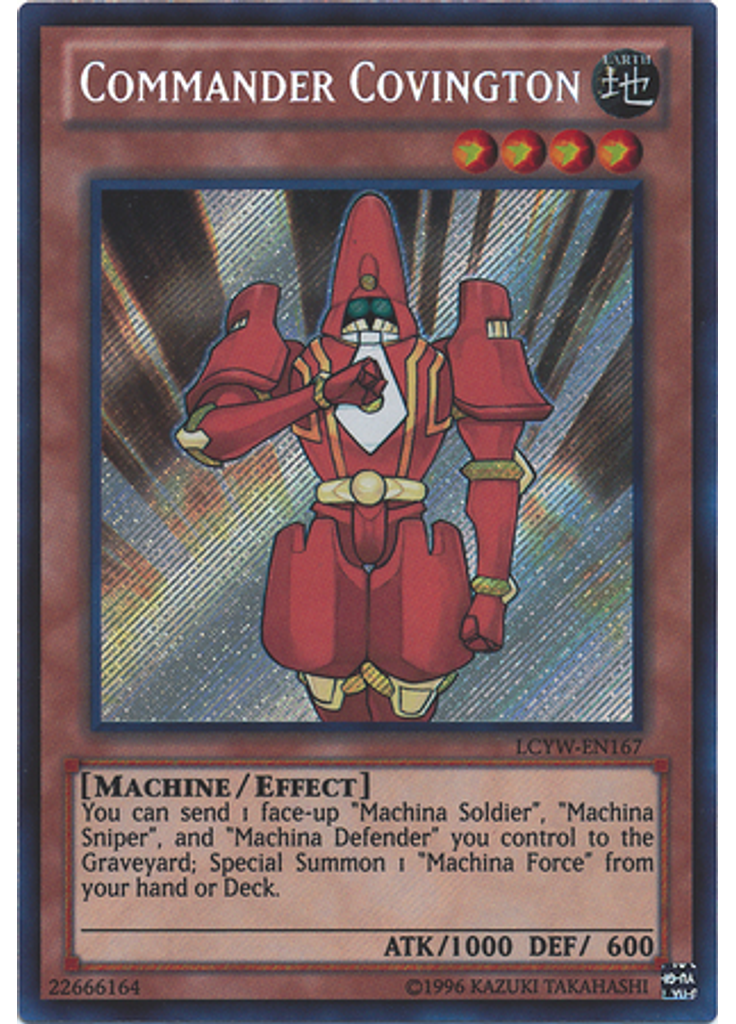 Commander Covington (Secret Rare Unlimited)