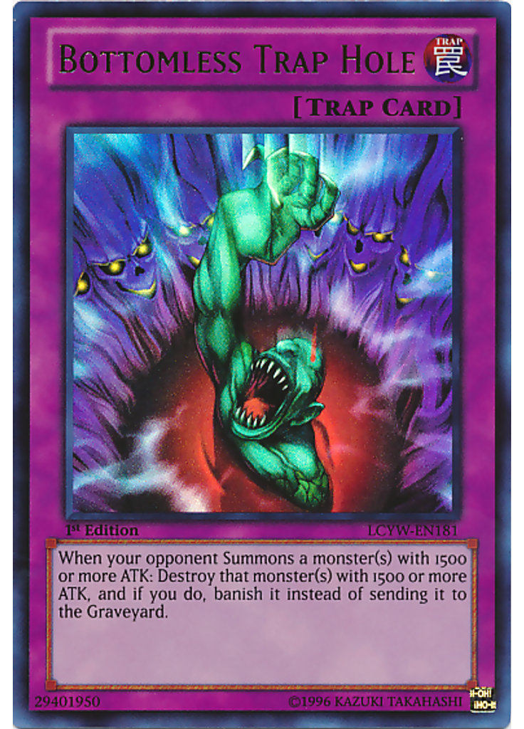 Bottomless Trap Hole