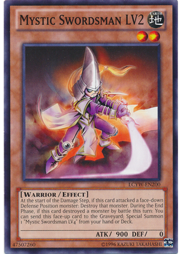 Mystic Swordsman LV2 (Common Unlimited)