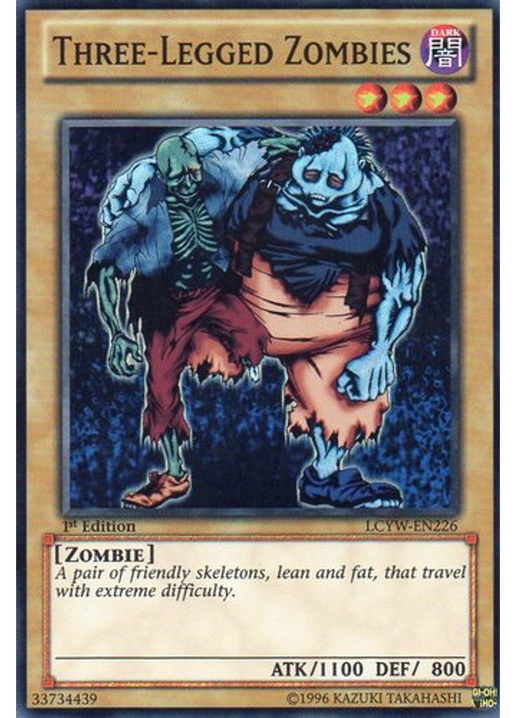 Three-Legged Zombies