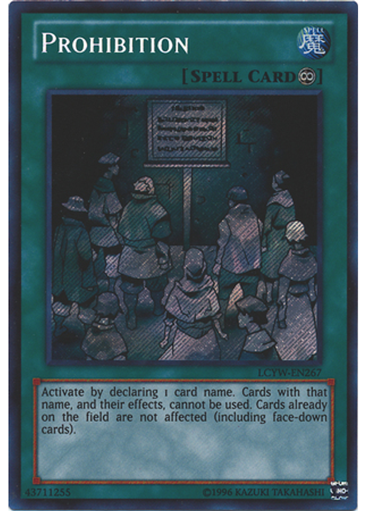 Prohibition (Secret Rare Unlimited)