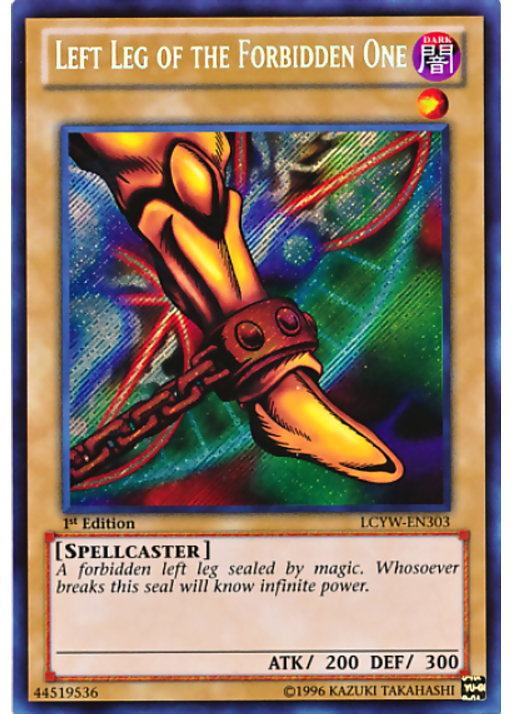 Left Leg of the Forbidden One