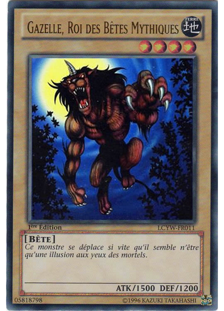 Gazelle, Roi des Bêtes Mythiques