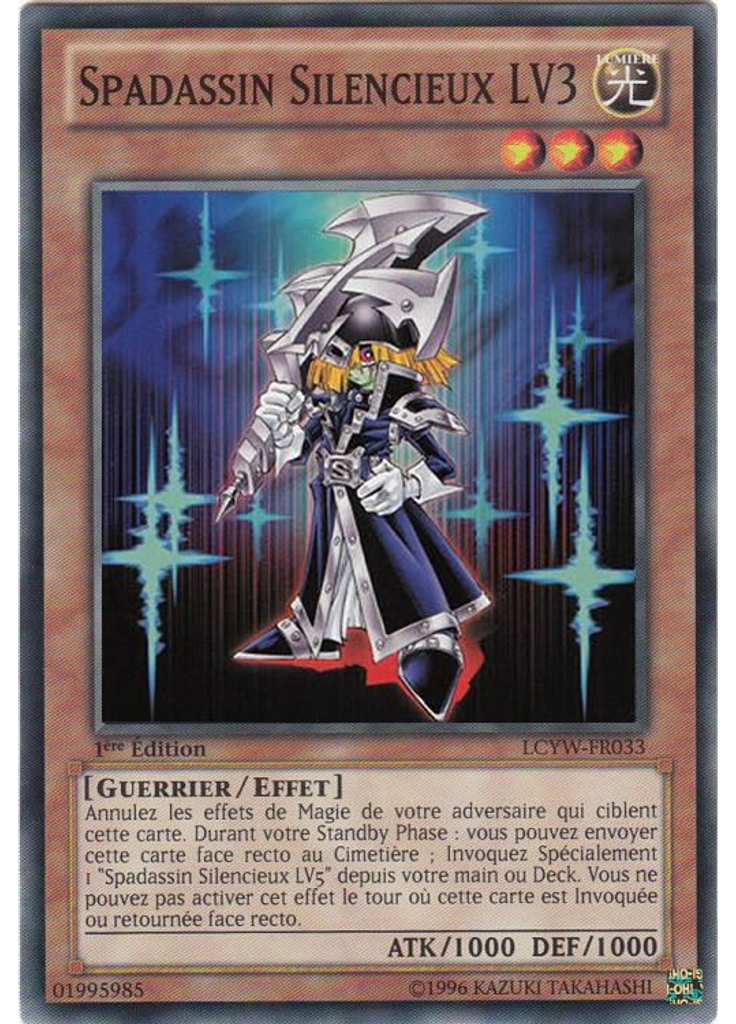 Spadassin Silencieux LV3