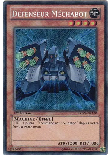 Défenseur Méchabot — Collection Légendaire 3: Le Monde de Yugi Méga Pack