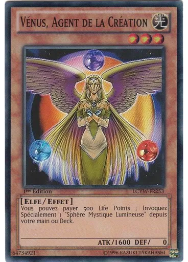 Vénus, Agent de la Création