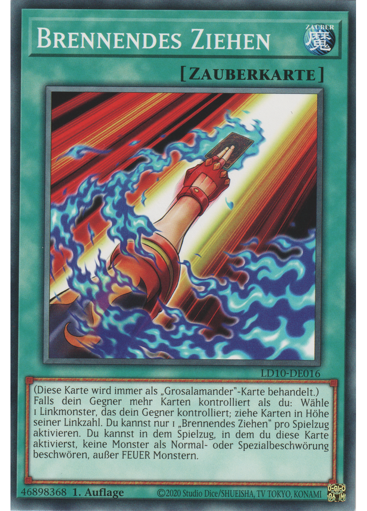 Brennendes Ziehen