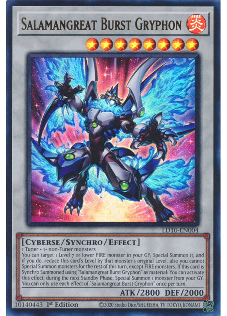 Salamangreat Burst Gryphon