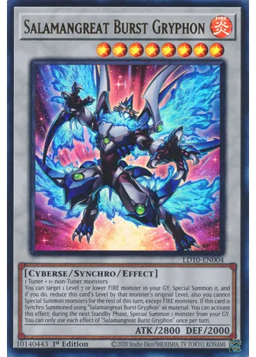 Salamangreat Burst Gryphon