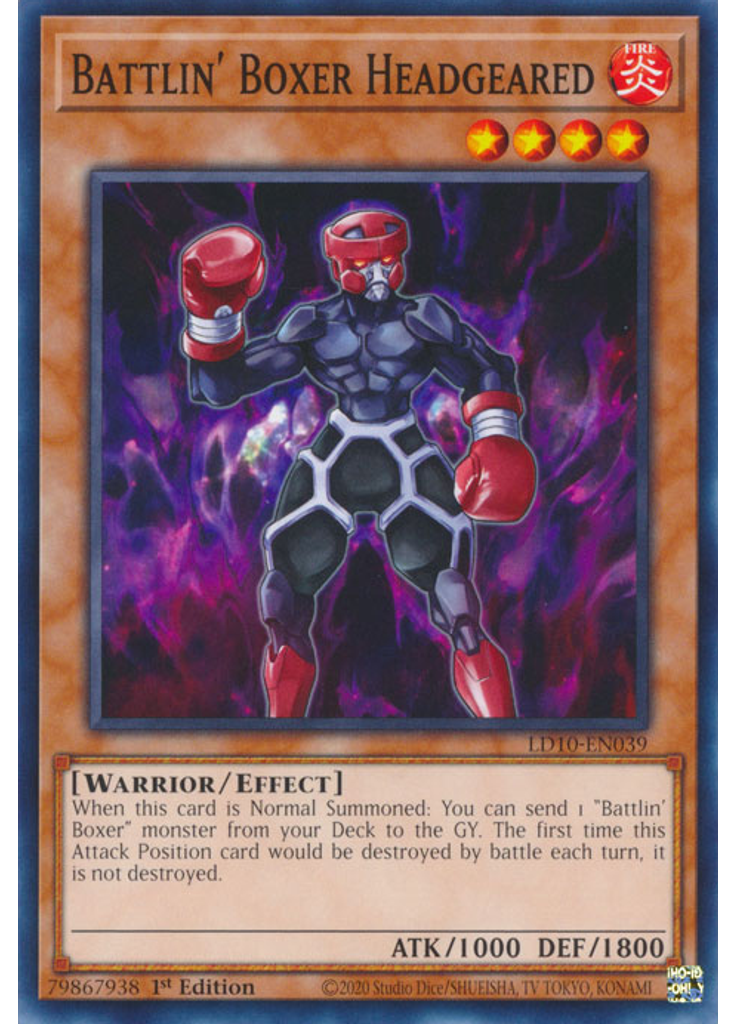 Battlin' Boxer Headgeared