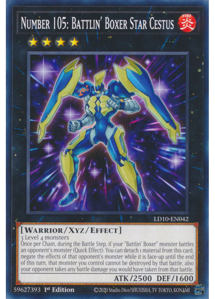Number 105: Battlin' Boxer Star Cestus