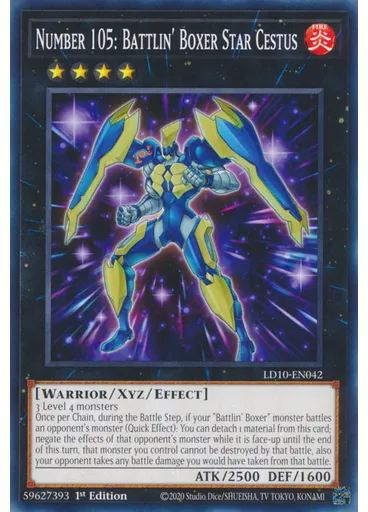 Number 105: Battlin' Boxer Star Cestus