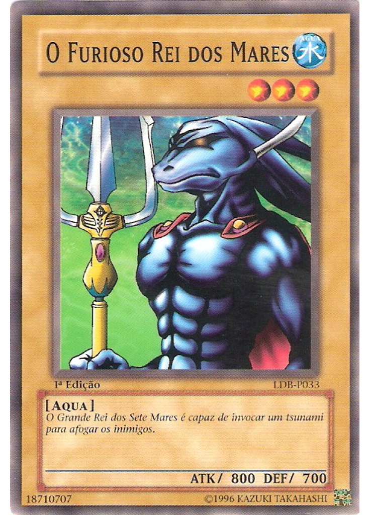 O Furioso Rei dos Mares