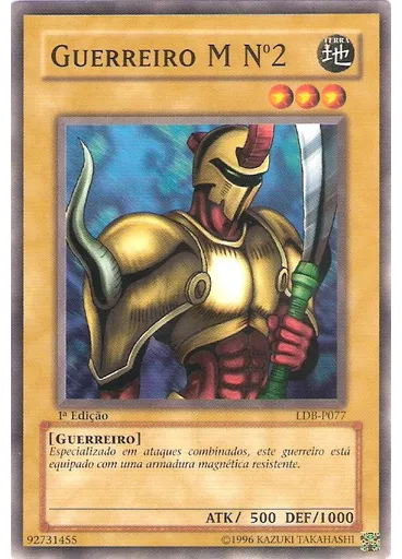 Guerreiro M Nº2 — Legend of Blue Eyes White Dragon
