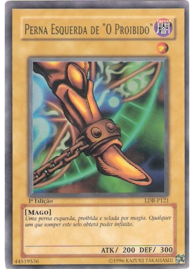 Perna Esquerda de "O Proibido"