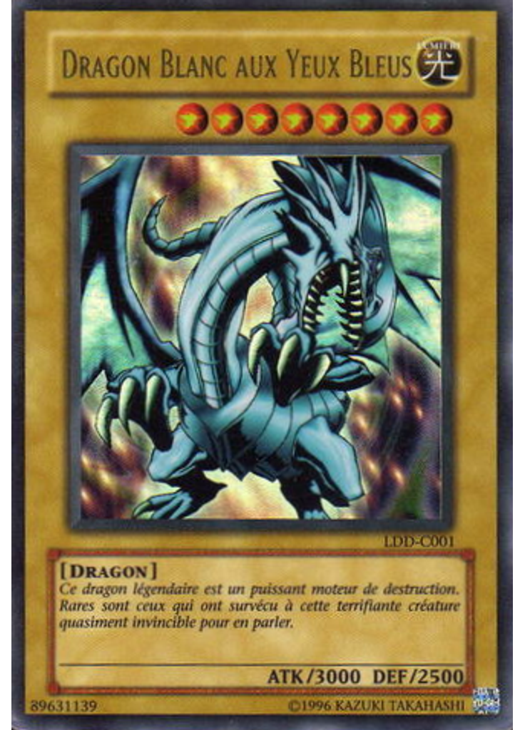 Dragon Blanc aux Yeux Bleus (Ultra Rare Unlimited)