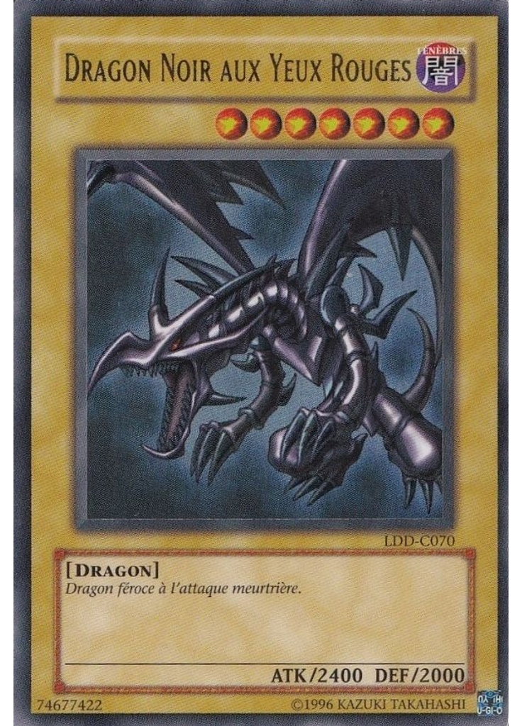 Dragon Noir aux Yeux Rouges (Ultra Rare Unlimited)