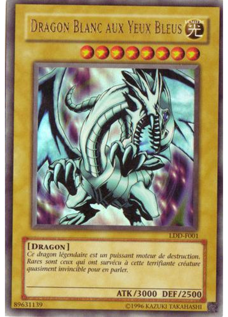 Dragon Blanc aux Yeux Bleus (Ultra Rare Unlimited)