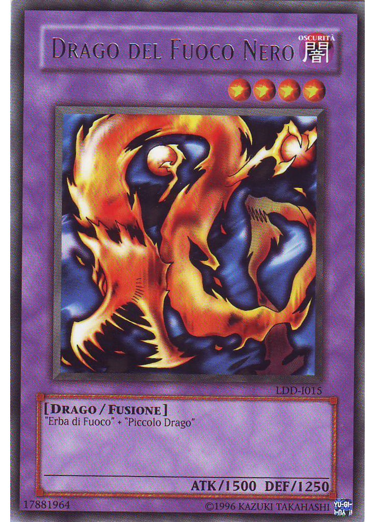 Drago del Fuoco Nero (Rare Unlimited)