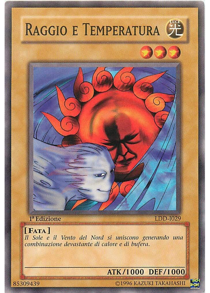 Raggio e Temperatura