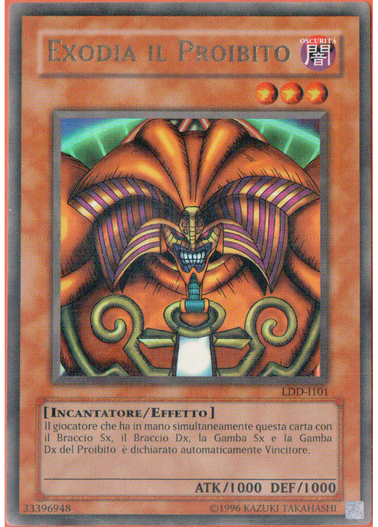 Exodia il Proibito (Ultra Rare Unlimited)